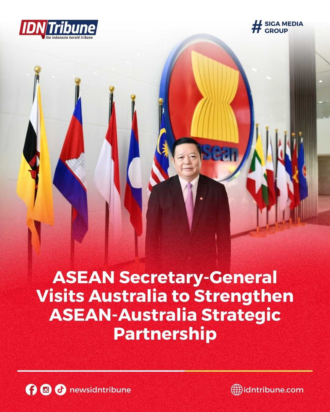 ASEAN Secretary-General, Dr. Kao Kim Hourn