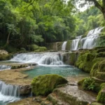 Kamumu Waterfall.