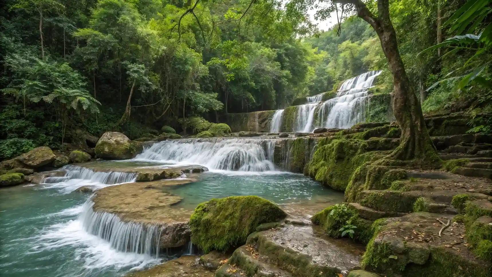 Kamumu Waterfall.