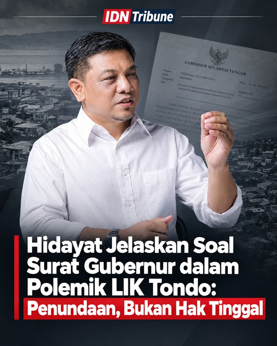 Tokoh Masyarakat Sulteng, Hidayat Lamakarate.